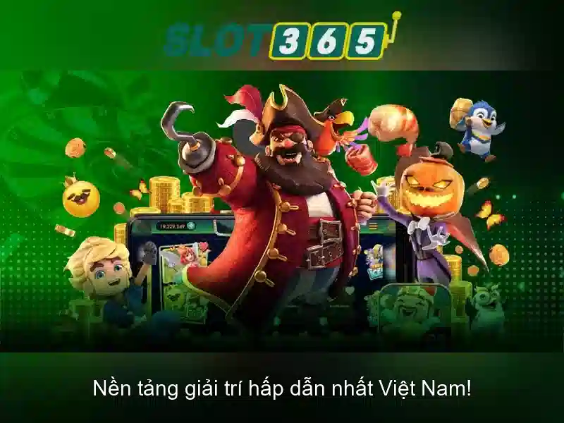 Các trò chơi có tại Slot365